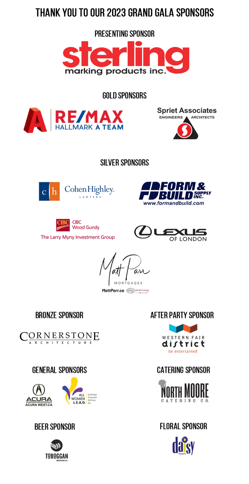 Grand Gala Sponsors