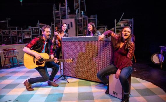 Pictured: Ian Sherwood, Celia Owen, Karen Lizotte, Malia Rogers | Photo by: Stoo Metz