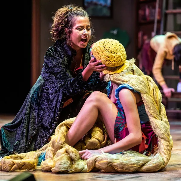 Into the Woods cast. Photo by Dahlia Katz.