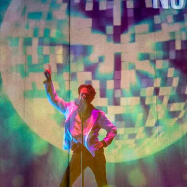 Rick Miller in BOOM X | Photo by Dahlia Katz.