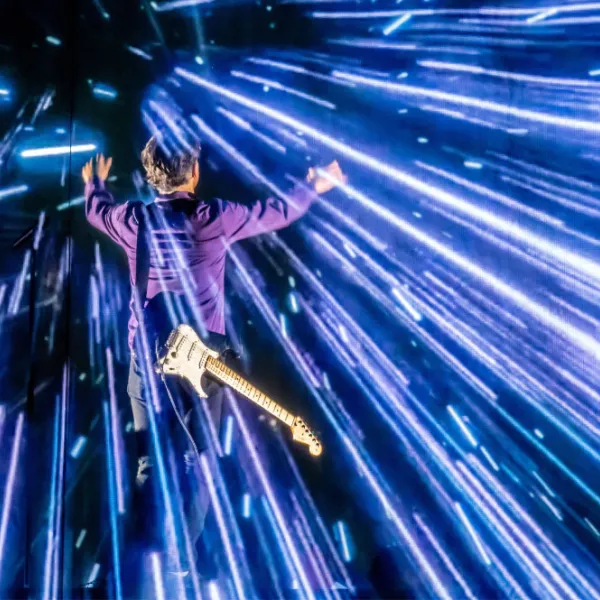 Rick Miller in BOOM X | Photo by Dahlia Katz.