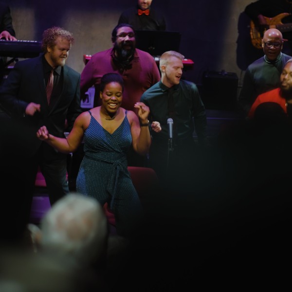 Pictured: London Gospel Collective. Photo by Moses Latigo Odida.