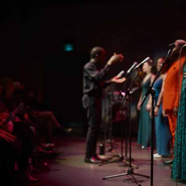 Pictured: London Gospel Collective. Photo by Moses Latigo Odida.