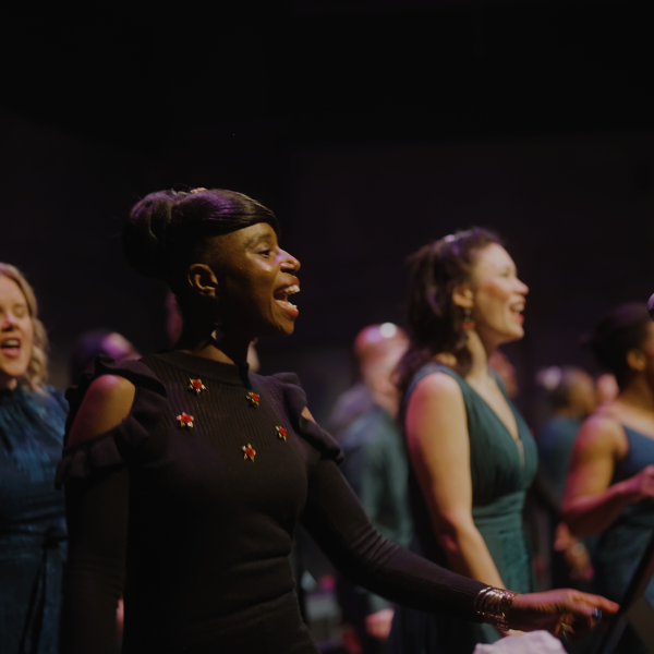 Pictured: London Gospel Collective. Photo by Moses Latigo Odida.