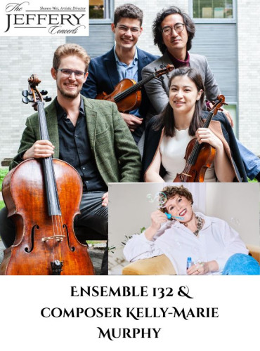 Ensemble 132 with 2026-27 Featured Composer Kelly-Marie Murphy